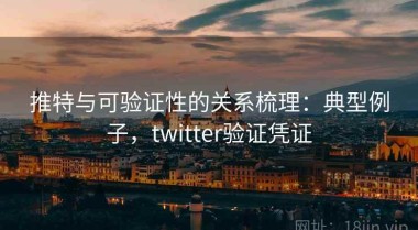 推特与可验证性的关系梳理：典型例子，twitter验证凭证
