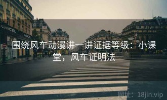 围绕风车动漫讲一讲证据等级：小课堂，风车证明法