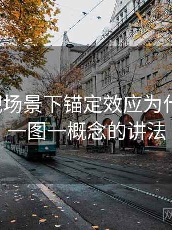 木瓜影视场景下锚定效应为什么常见：一图一概念的讲法