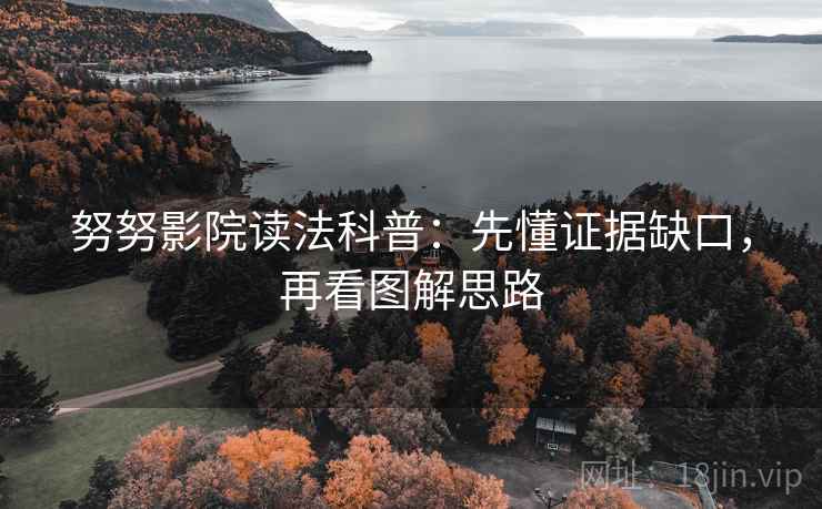 努努影院读法科普：先懂证据缺口，再看图解思路